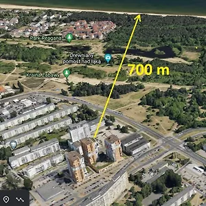Apartament25b, Plaża, Internet, Netflix Apartament Gdańsk